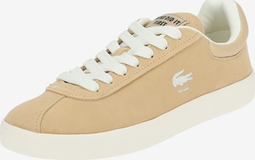 LACOSTE Sneakers in Brown: front