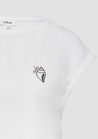 T-shirt s.Oliver en blanc