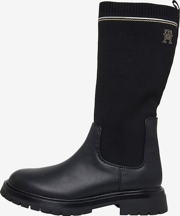 Cizme 'ASHLYN' de la TOMMY HILFIGER pe negru: față