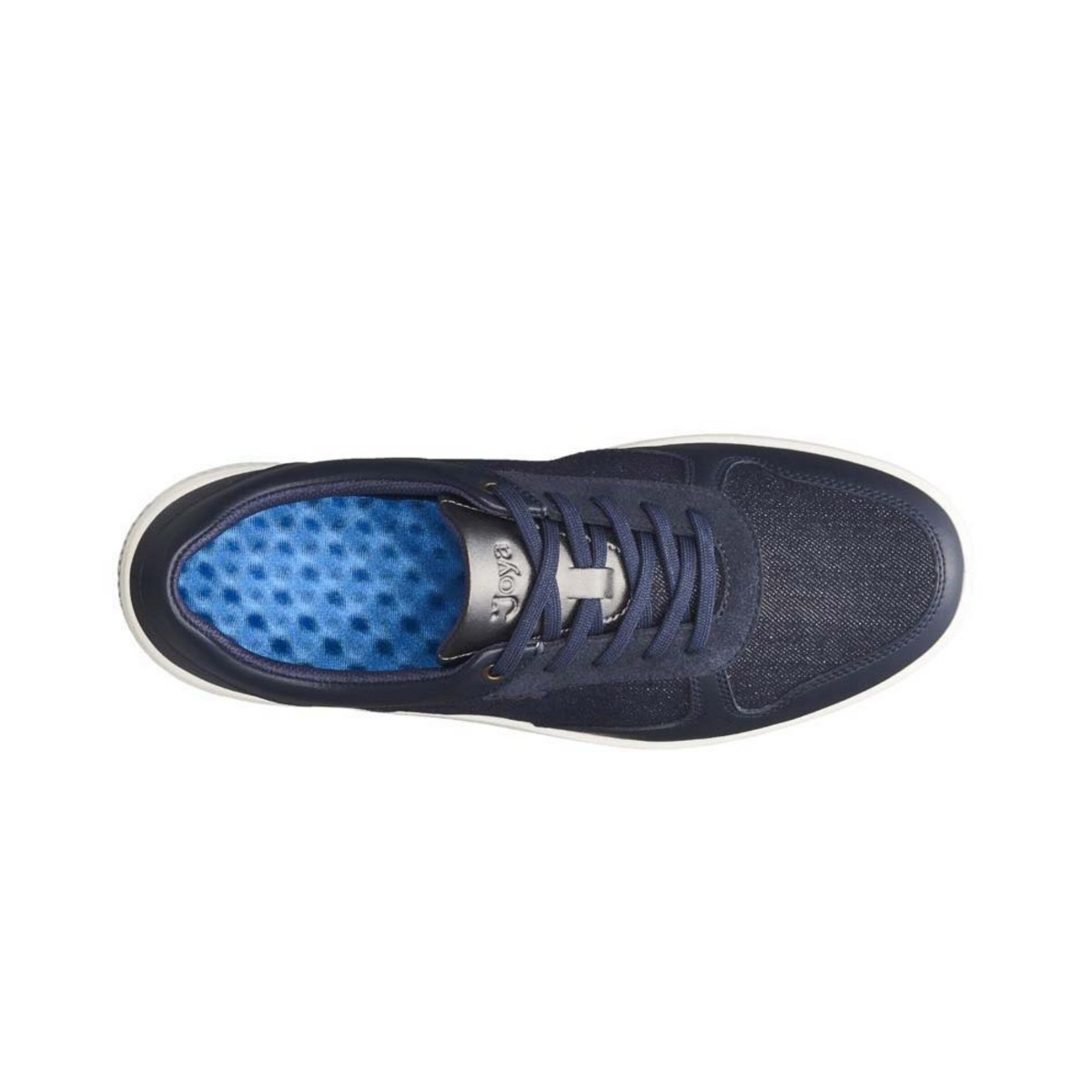 Joya Platform trainers 'BRITT' in Blue
