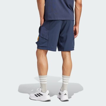 ADIDAS PERFORMANCE Regular Sportbroek 'Real Madrid' in Blauw