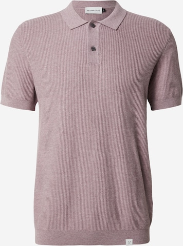 NOWADAYS Poloshirt 'Racket' in Lila: Vorderseite