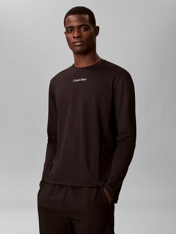 Calvin Klein Sport T-Shirt in Schwarz: Vorderseite