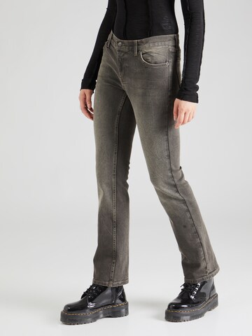 TOPSHOP Bootcut Jeans in Grijs: voorkant