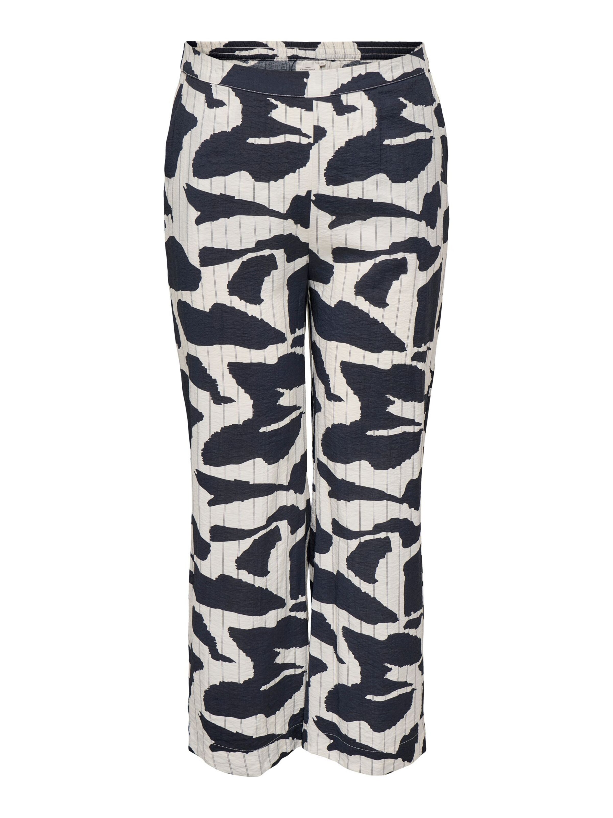 ONLY Carmakoma Regular Pants 'CARMisia' in White: front