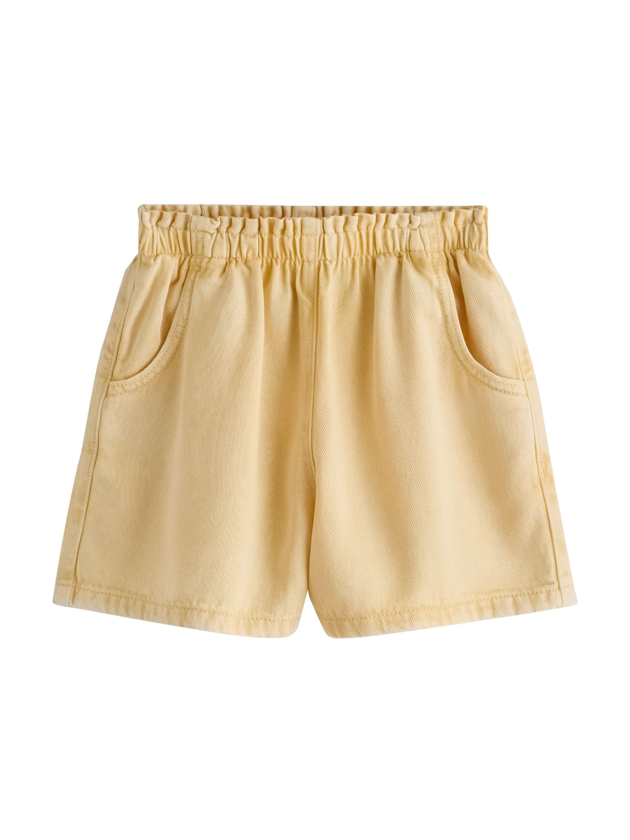 Next - Loosefit Pantalón en amarillo: frente