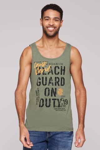 CAMP DAVID Shirt in Grün: Vorderseite