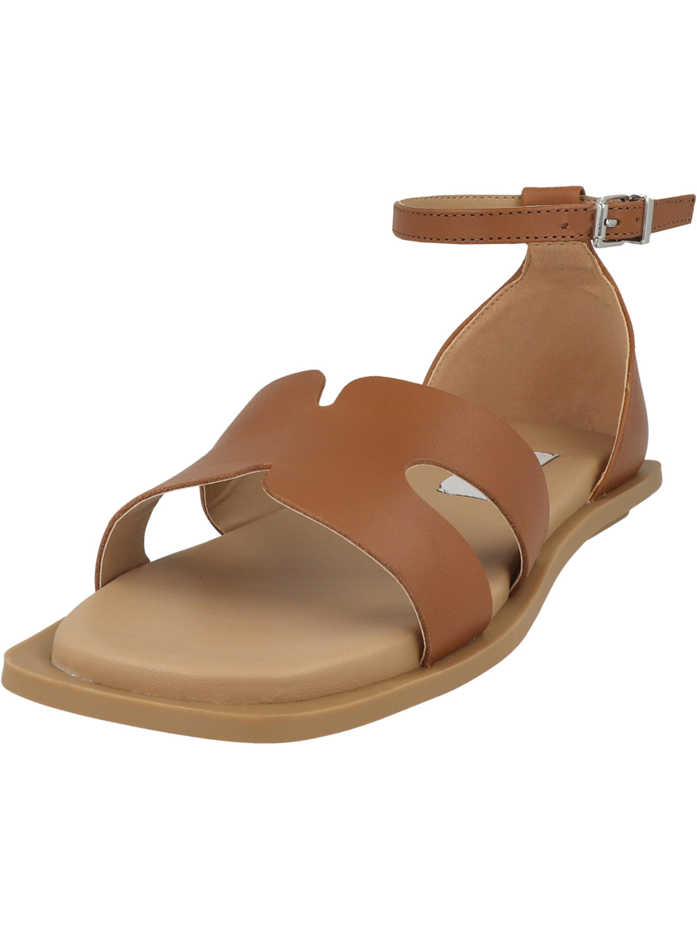 STEVE MADDEN Strap sandal ' linder' in Brown: front