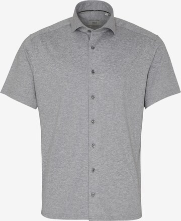 ETERNA Regular fit Button Up Shirt in Grey: front