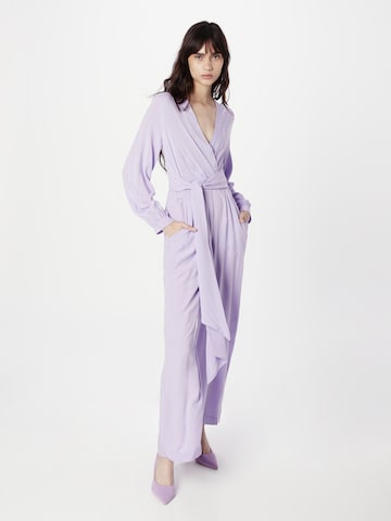 Combinaison Closet London en violet : devant