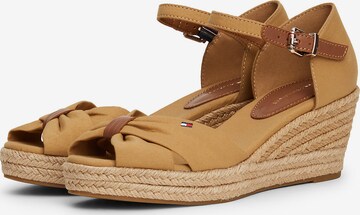 TOMMY HILFIGER Sandale in Braun