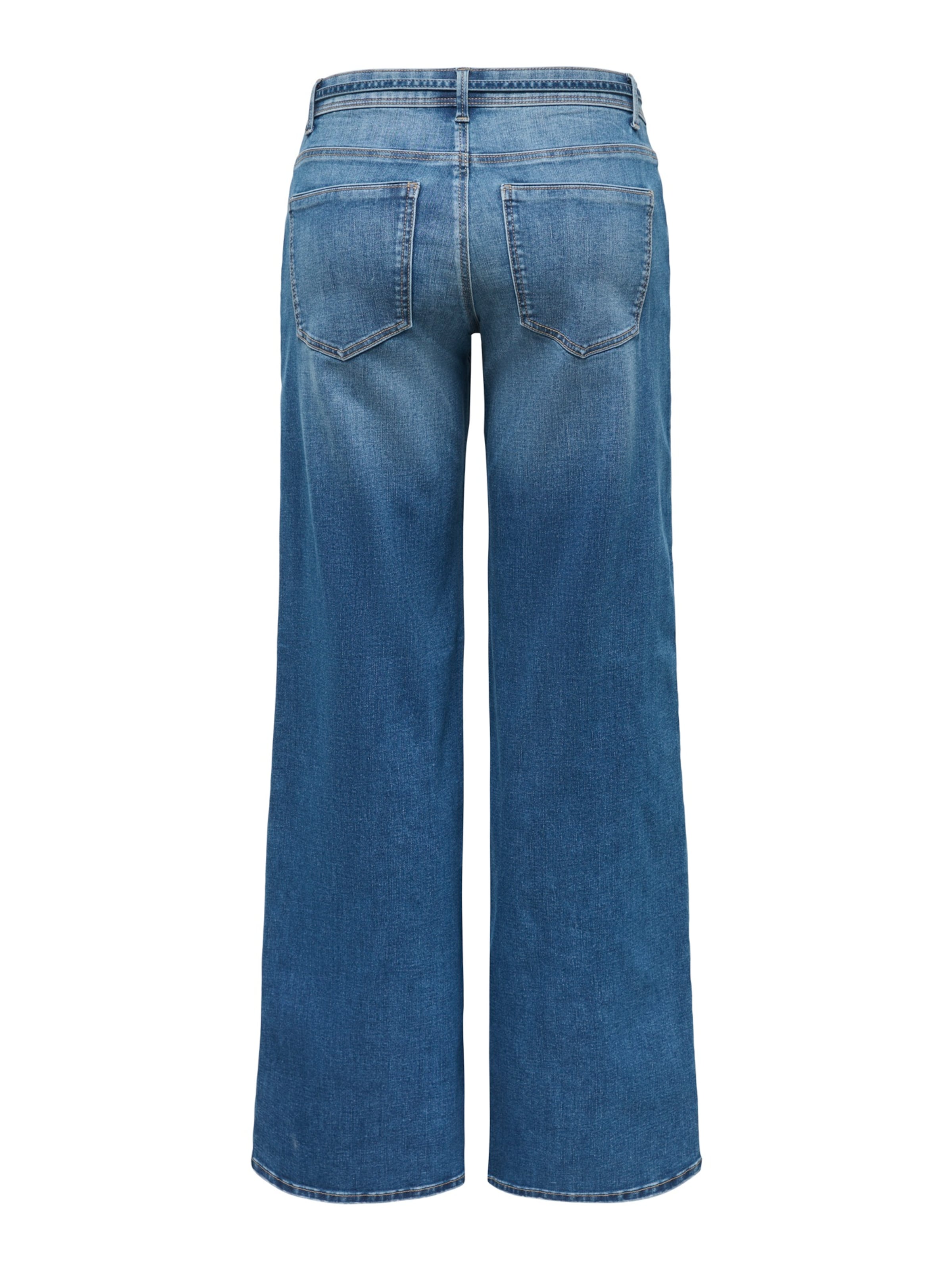 Wide leg Jeans 'ONLWAUW' de la ONLY pe albastru