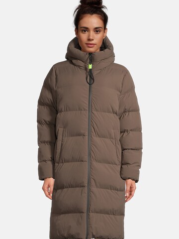 No. 1 Como Winter Coat 'Luzie' in Grey: front