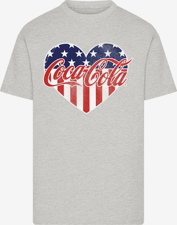 T-Shirt F4NT4STIC en gris : devant