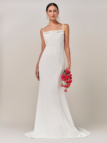 BWLDR Dress in White: front