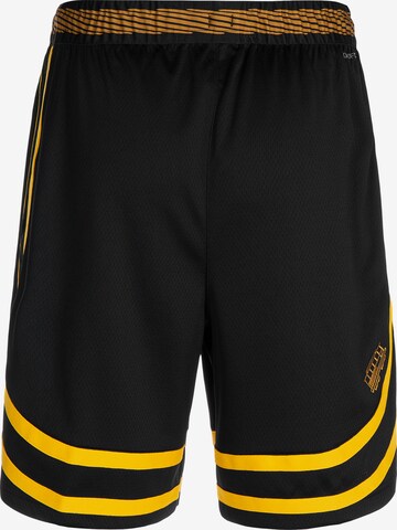 NIKE Loosefit Sportbroek 'NBA Golden State Warriors City Edition Swingman' in Geel