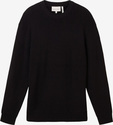 Pull-over TOM TAILOR en noir : devant