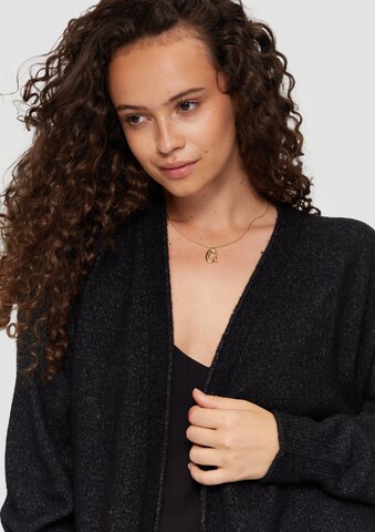QS Strickjacke in Schwarz