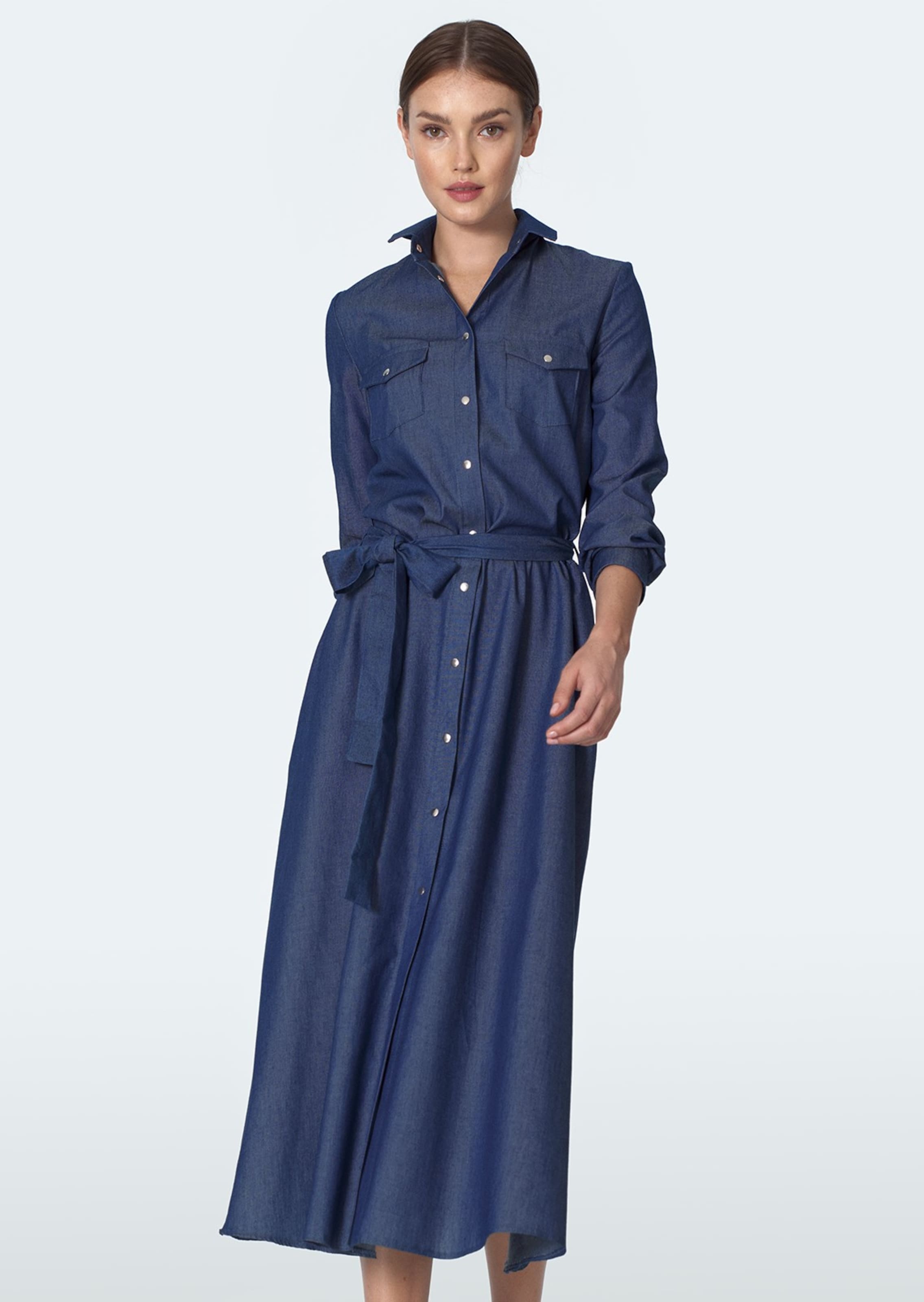 jeanskleid lang