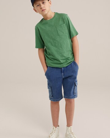 WE Fashion Shirt in Groen