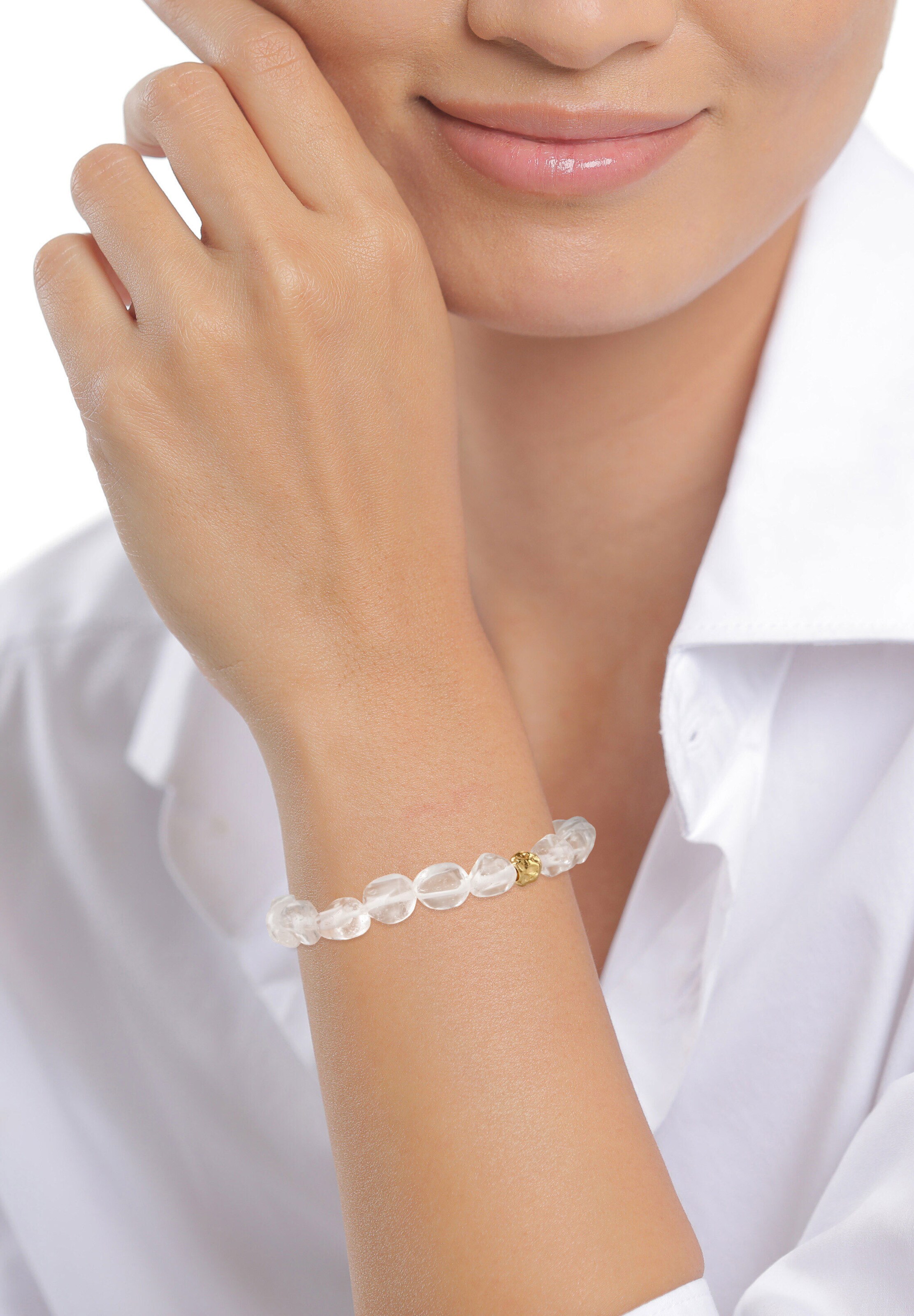 Bracelet ELLI en or : devant