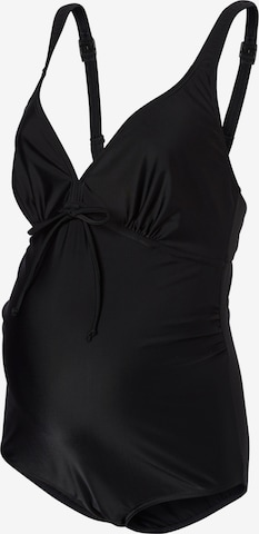 MAMALICIOUS Triangle Swimsuit 'Josefine' in Black