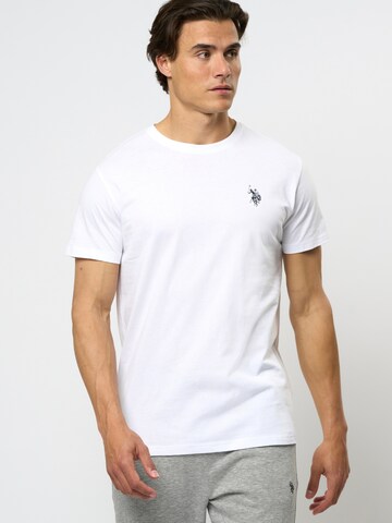 U.S. POLO ASSN. Bluser & t-shirts 'Bertil' i blandingsfarvet: forside