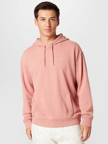 Sweat-shirt HOLLISTER en rose : devant