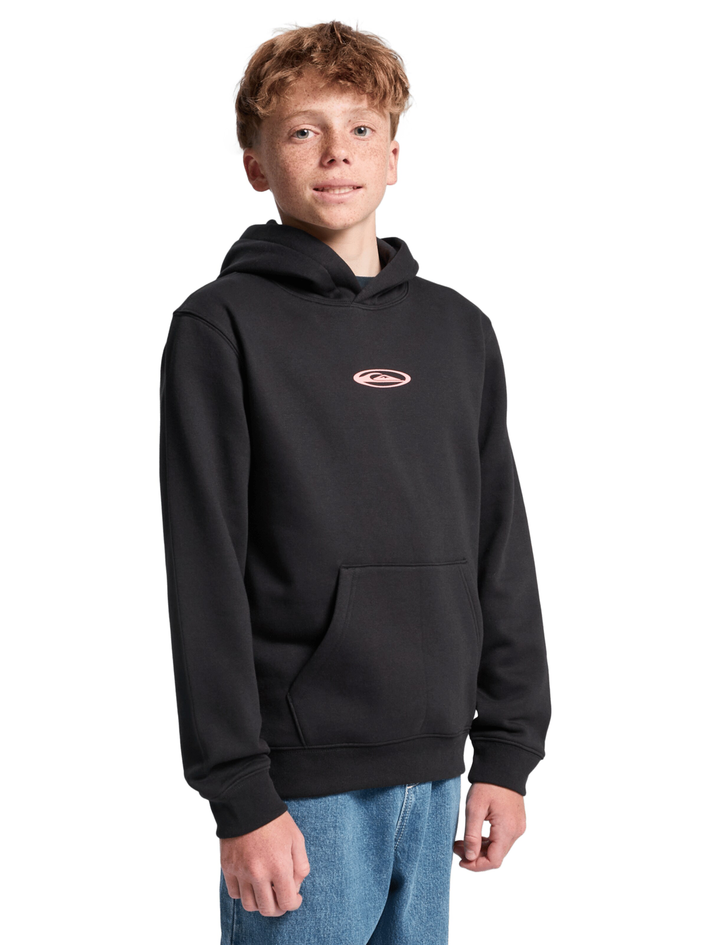QUIKSILVER Sweatshirt 'Quik Globe' in Schwarz