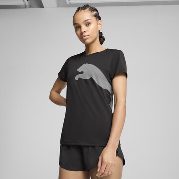 PUMA T-Shirt 'Train All Day' in Schwarz: Vorderseite