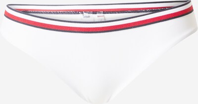 Tommy Hilfiger Underwear Bas de bikini en bleu marine / rouge feu / blanc, Vue avec produit