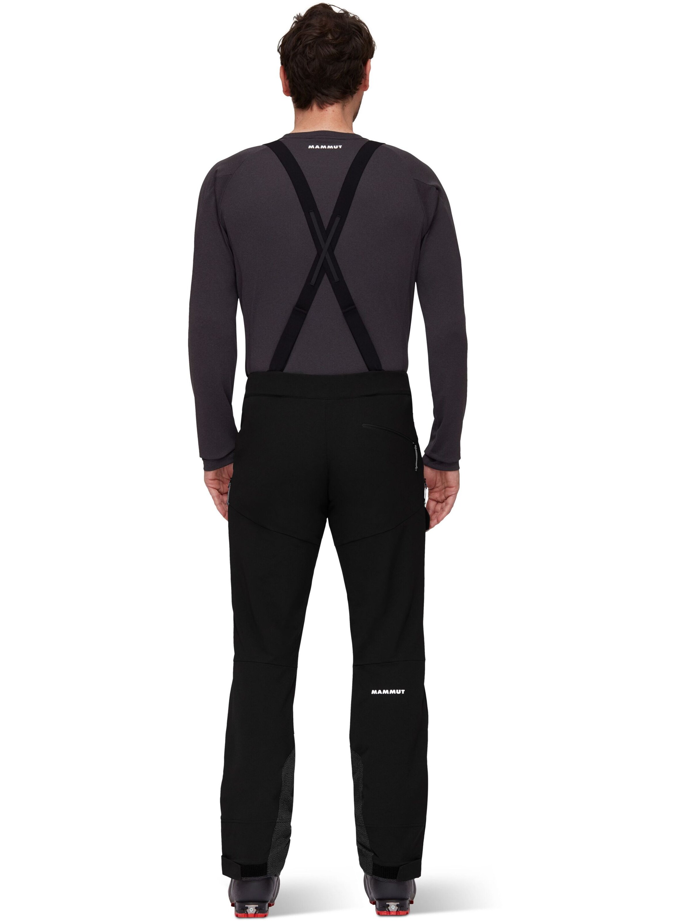 MAMMUT Regular Outdoor Pants in Black