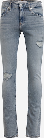 Calvin Klein Jeans Slimfit Jeans i blå: forside