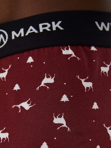 WESTMARK LONDON Boxer shorts 'X-Mas' in Red