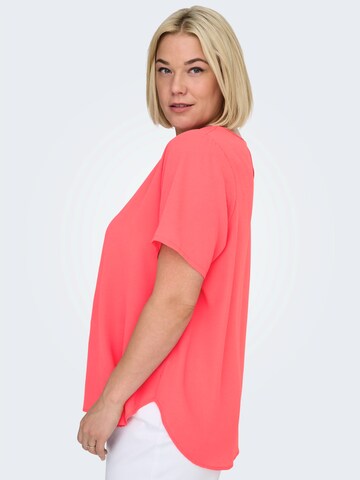 Camicia da donna 'CARVICA' di ONLY Carmakoma in arancione