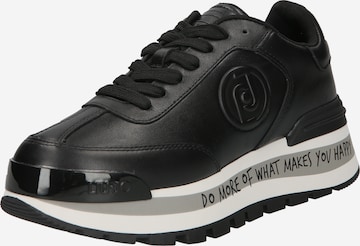 Liu Jo Platform trainers 'AMAZING' in Black: front