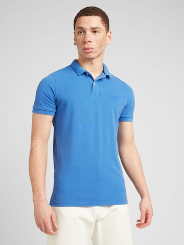 mėlyna Superdry Marškinėliai: priekis