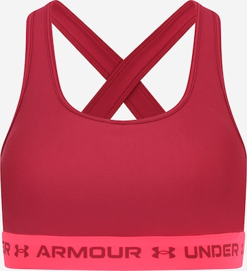 Soutien-gorge de sport UNDER ARMOUR en rose : devant