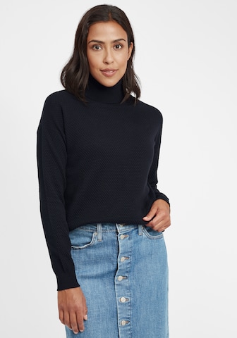Oxmo Sweater 'Sina' in Blue: front