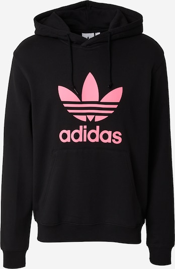 ADIDAS ORIGINALS Bluzka sportowa 'Adicolor Classics Trefoil' w kolorze różowy pudrowy / czarnym, Podgląd produktu