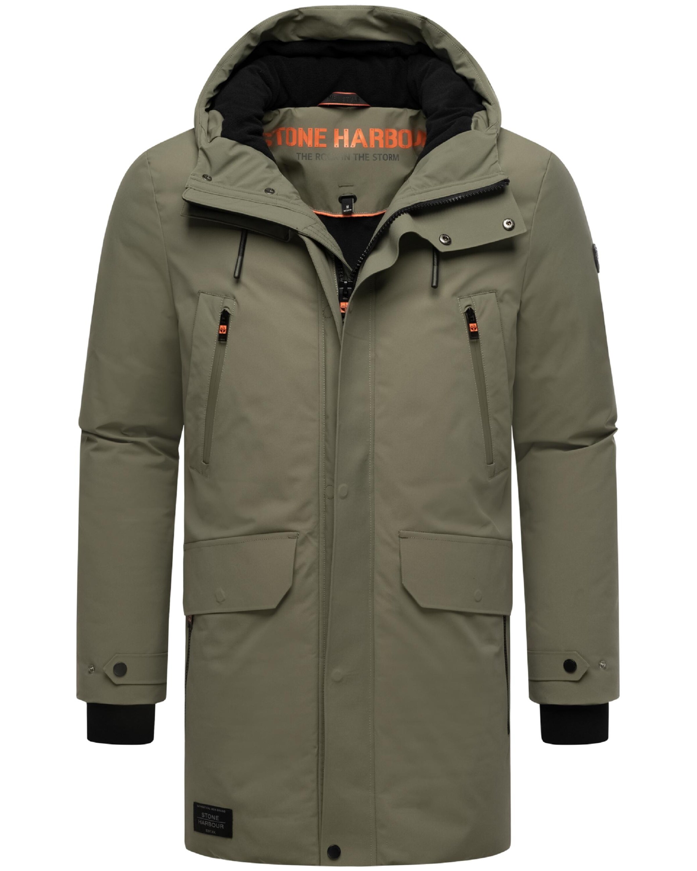 STONE HARBOUR Winter Coat 'Kitraan' in Green