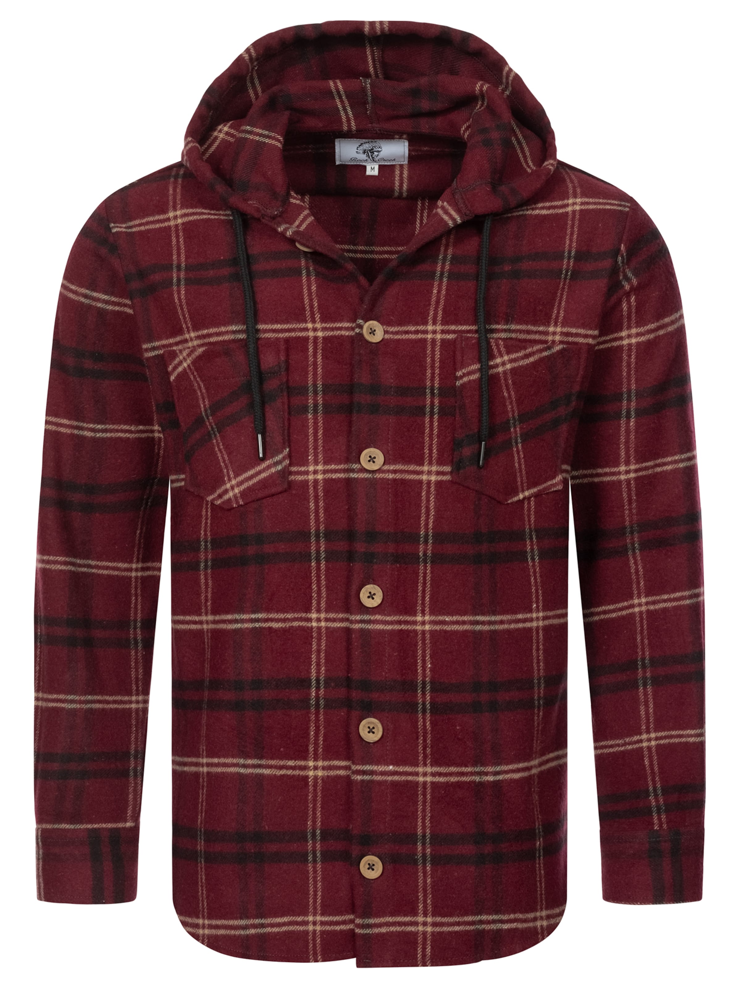 Rock Creek Übergangsjacke in Rot: Vorderseite