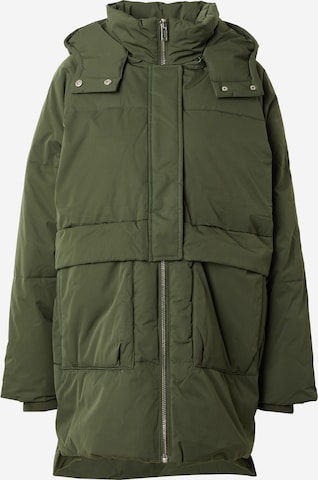 Manteau d’hiver 'Petra' MSCH COPENHAGEN en vert : devant