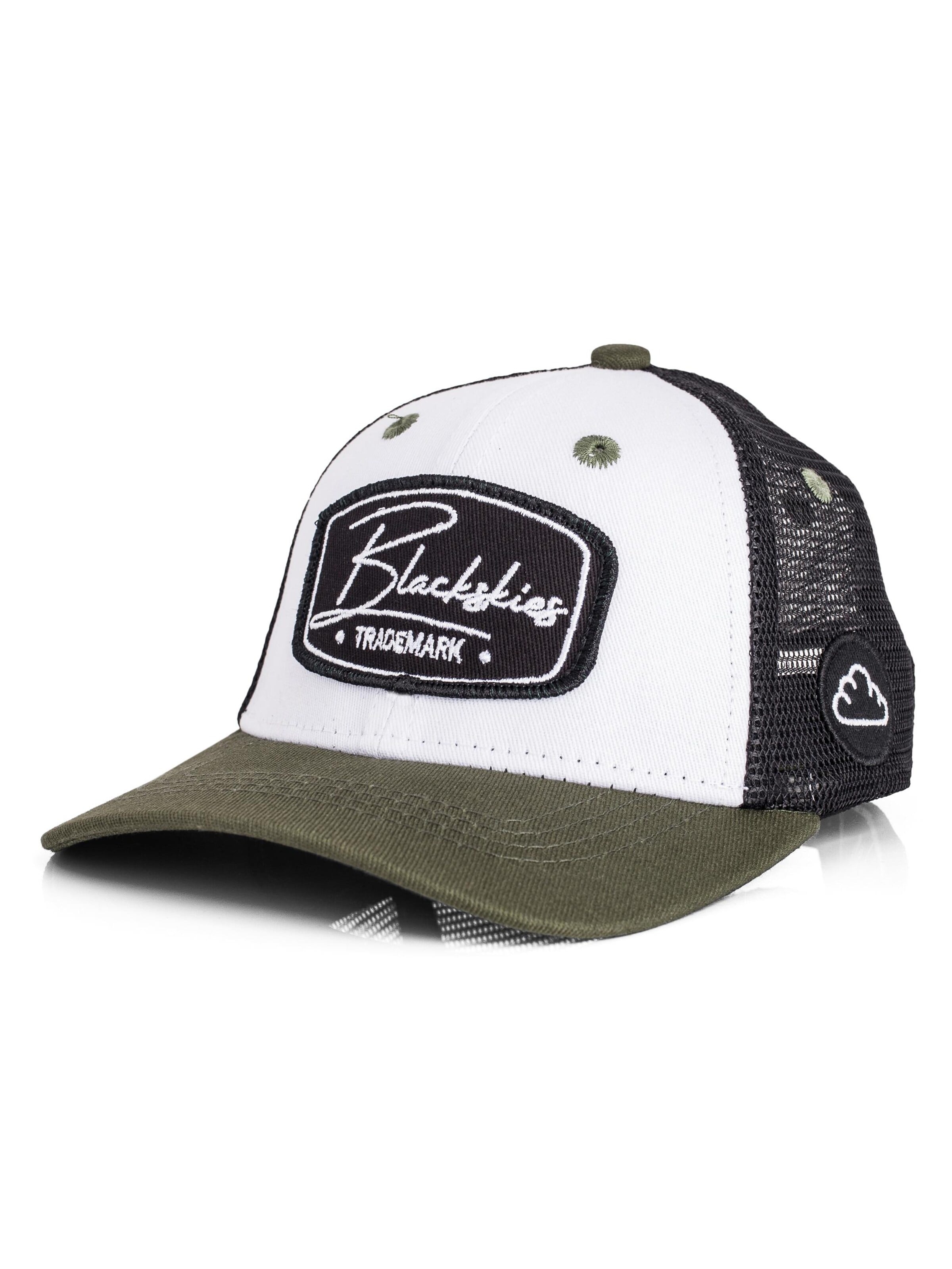 Blackskies Hat 'Race' in Green: front