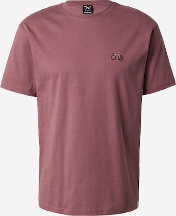 Iriedaily Shirt 'Peaceride' in Purple: front