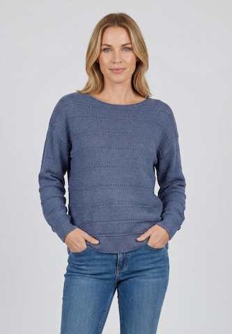 Pull-over CALEY en bleu : devant