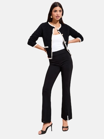 Friends Like These Knit cardigan in Black: front