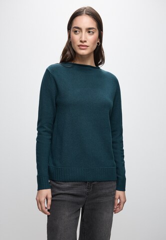 STREET ONE Sweater in Blue: front