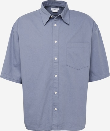 WEEKDAY Comfort Fit Hemd 'Heino' in Blau: predná strana