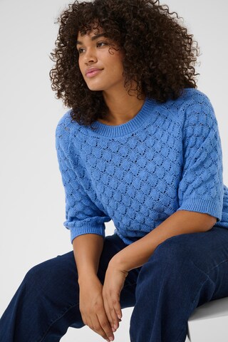 KAFFE CURVE - Jersey 'KCmani' en azul